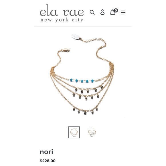 NEW Free People Ela Rae Delicate Tiered Anklet 14k Gold with Beads - Picture 14 of 14